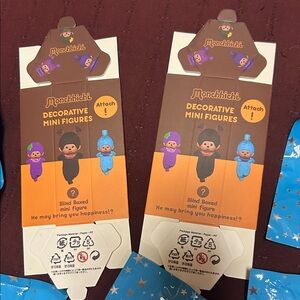 Monchhichi Decorative Mini Figures Packaging - Brown & Orange (5)